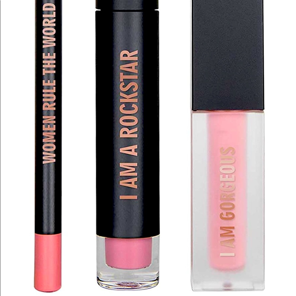 REALHER 💄Lip Kit - Women Rule The World (Pink)